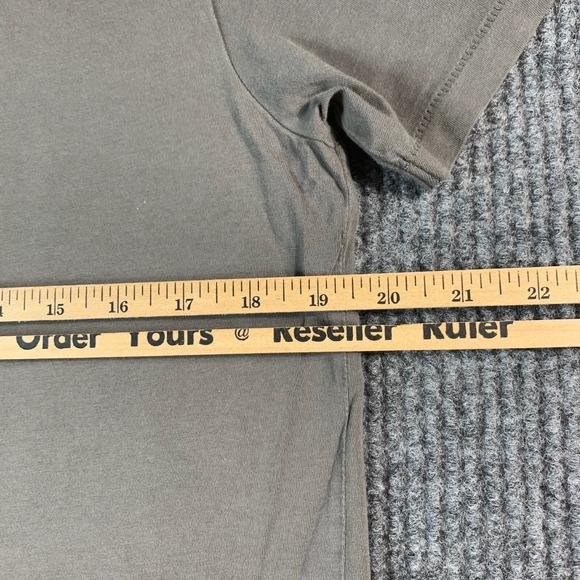 Crazy Shirts‎ T Shirt Mens Small Gray Pima Cotton Surfing Beach Faded Stained - Picture 13 of 14